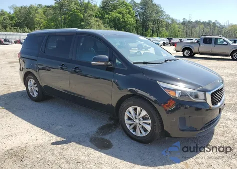 2016 Kia Sedona Lx из США, поврежденный, VIN KNDMB5C18G6203156